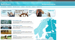 Desktop Screenshot of incoming.baltictours.eu